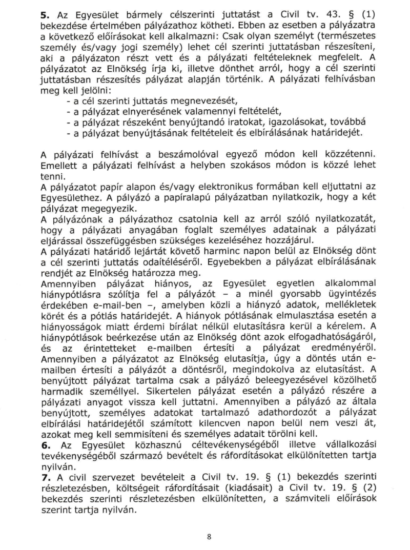 alapszabalyzat
