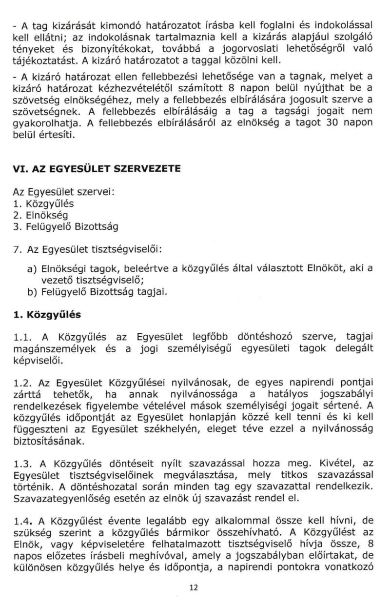 alapszabalyzat