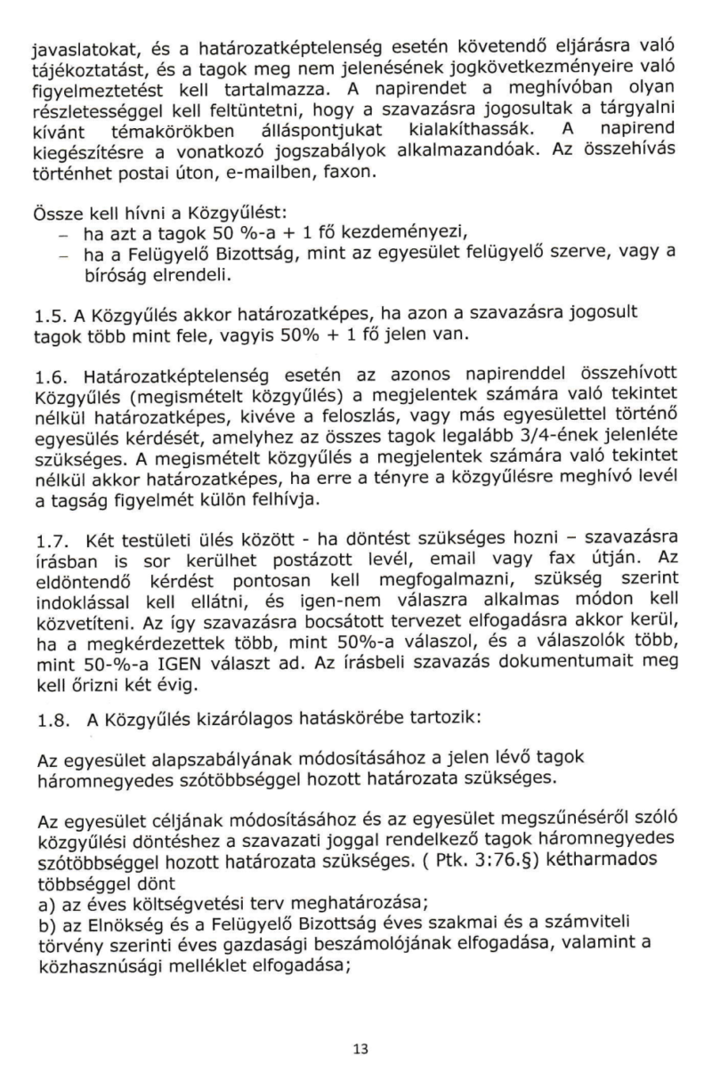 alapszabalyzat
