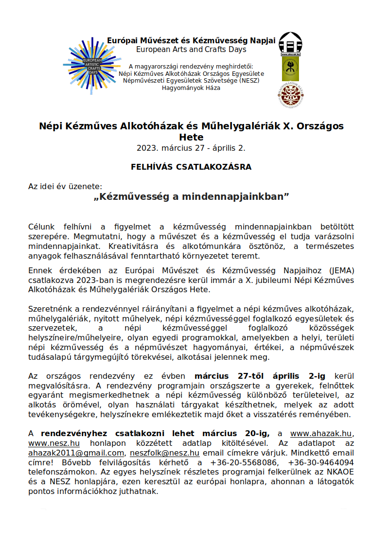 felhivas 2023
